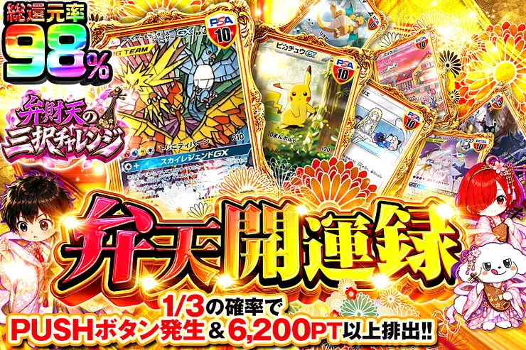 弁財天の三択チャレンジ 弁天開運録