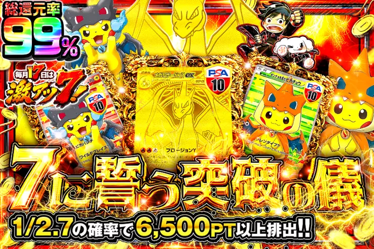 毎月17日は激アツ7! 7に誓う突破の儀